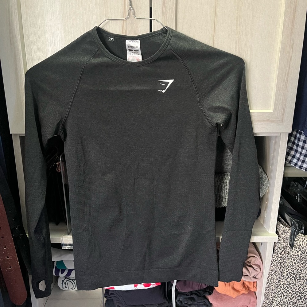 Gymshark Black Compression Longsleeve